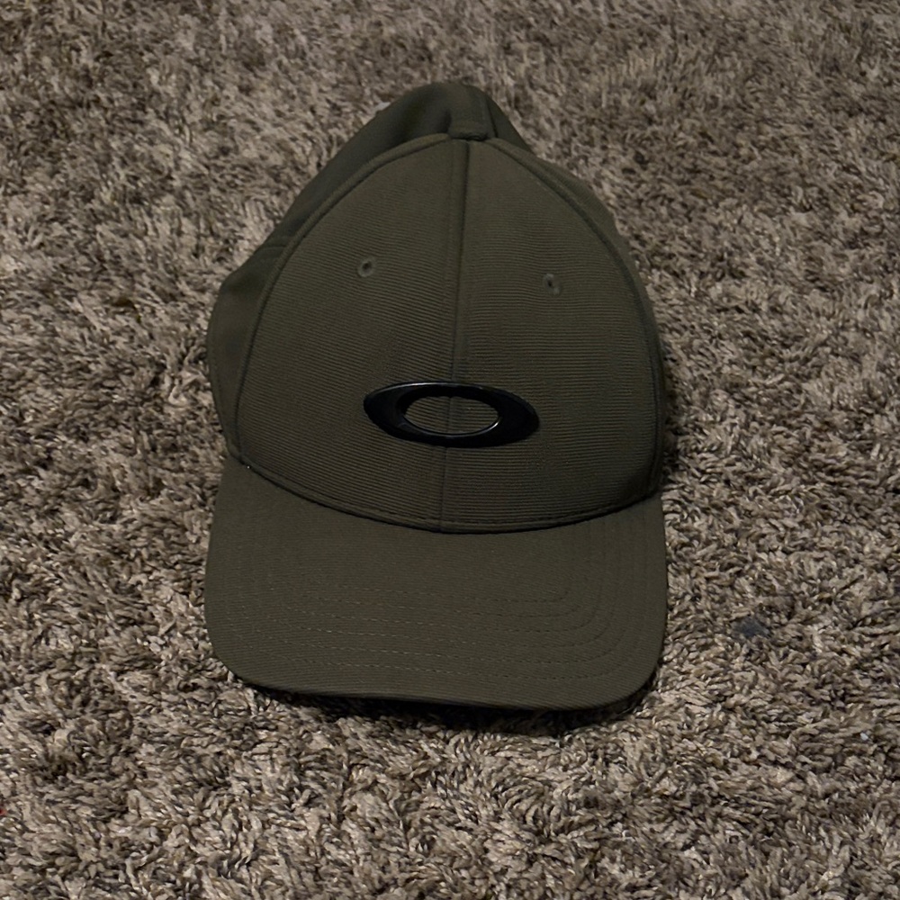 Olive Green Oakley cap